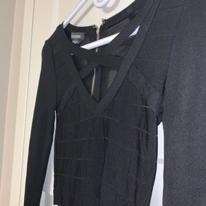 Bebe Women’s Black Long Sleeve Top Size XS